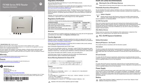 fx7400 rfid reader manual|zebra rfid user guide.